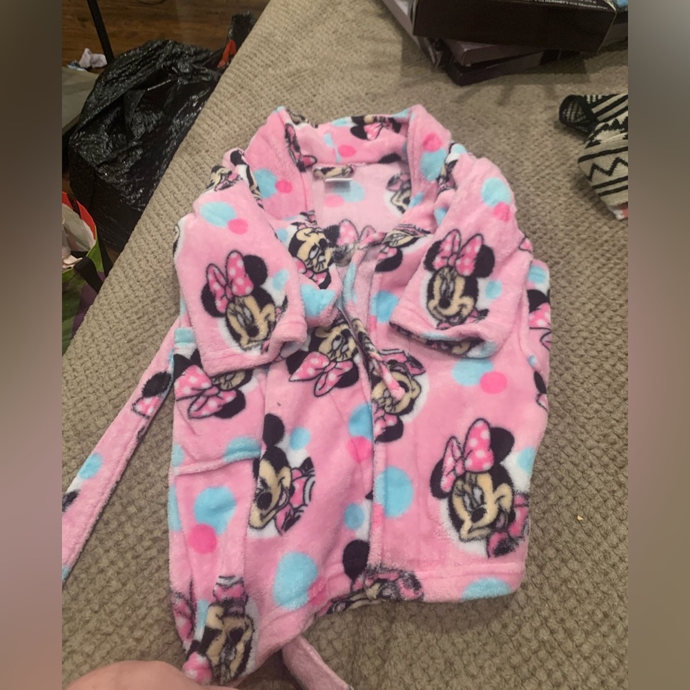 Junior Minnie robe for girls